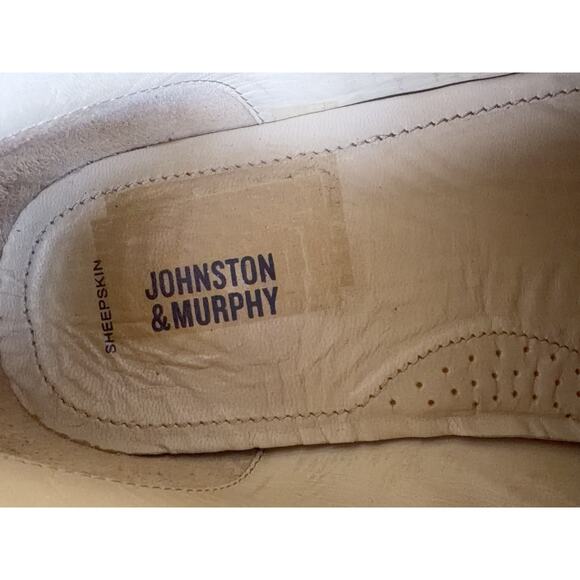 Johnston & Murphy Mens 11M Leather Chukka Boots Brown Sheepskin Lace Up Casual main image 9